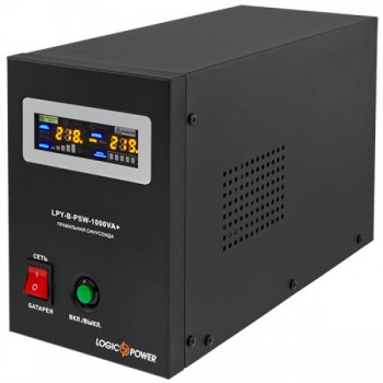 ДБЖ LogicPower LPY-B-PSW-1500VA+ (1050W) 10A/15A 24V