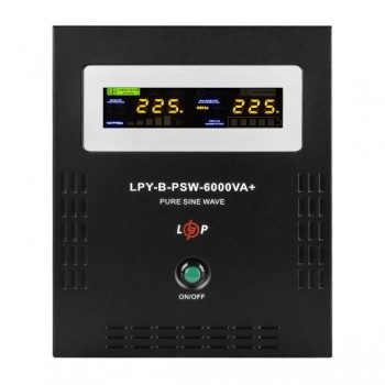 ДБЖ LogicPower 48V LPY-B-PSW-6000VA+(4200Вт)10A/20A