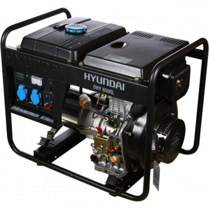 Дизельний генератор HYUNDAI DHY 5000L